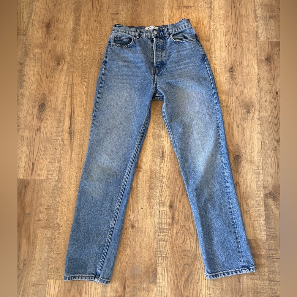 Reformation button fly jeans Colorado wash size 25